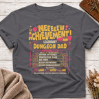 Dungeon Dad: Level Max Gamer Dad T-Shirt