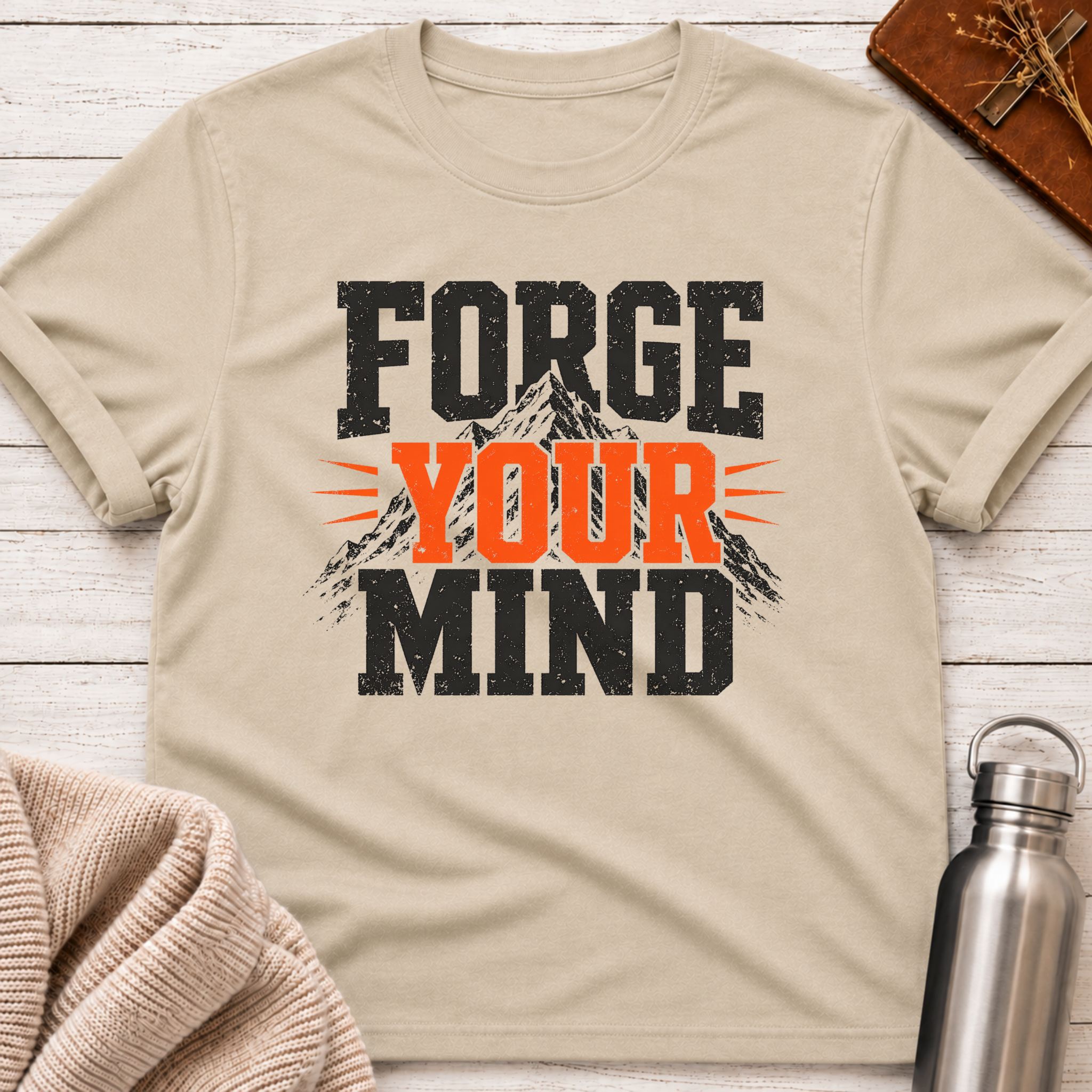 Forge Your Mind Mountain Strength T-Shirt