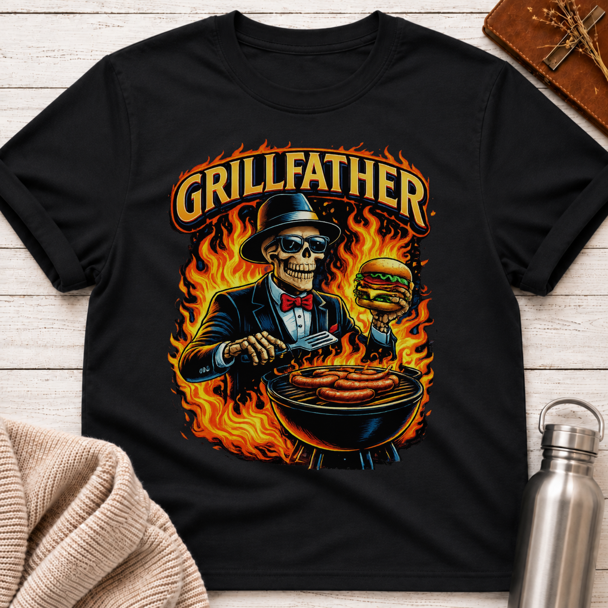 The Grillfather BBQ Boss T-Shirt