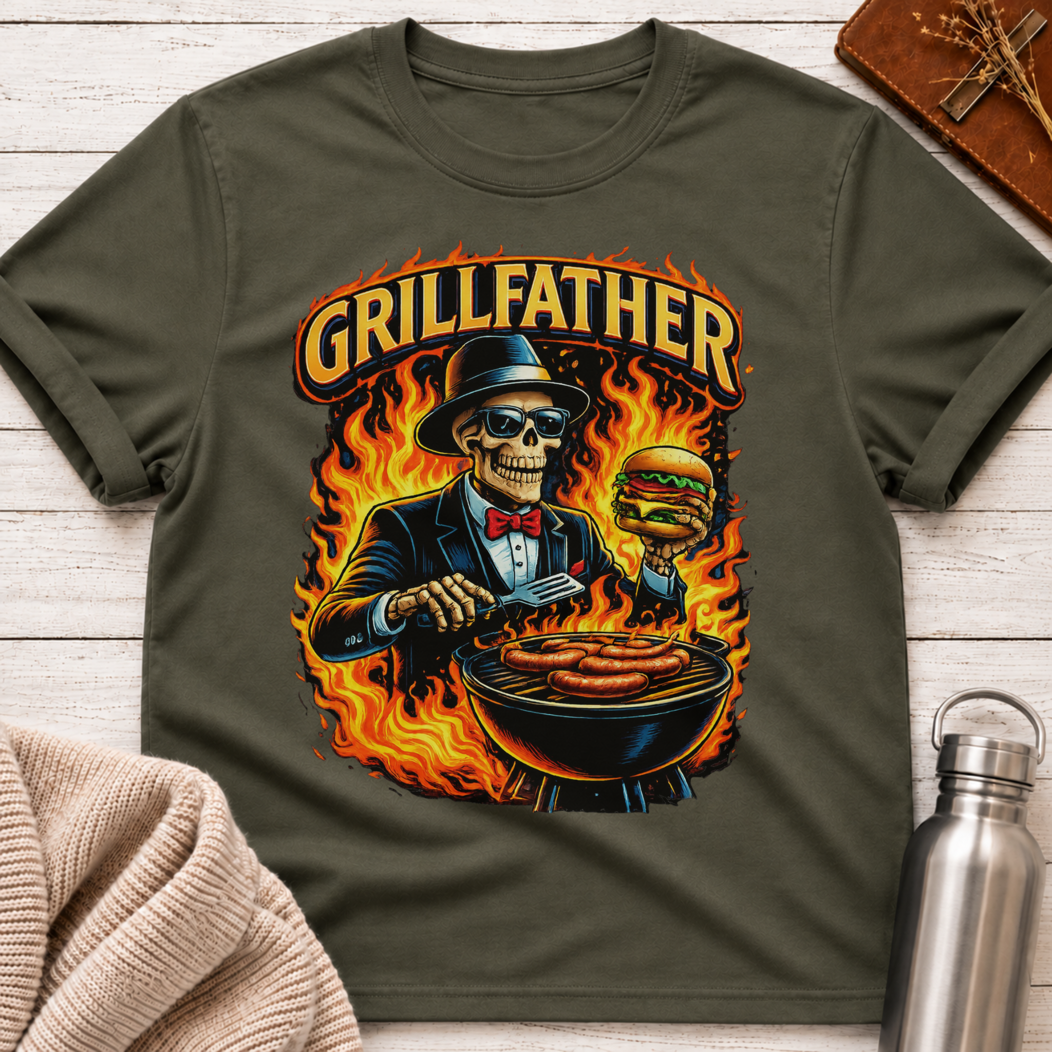 The Grillfather BBQ Boss T-Shirt