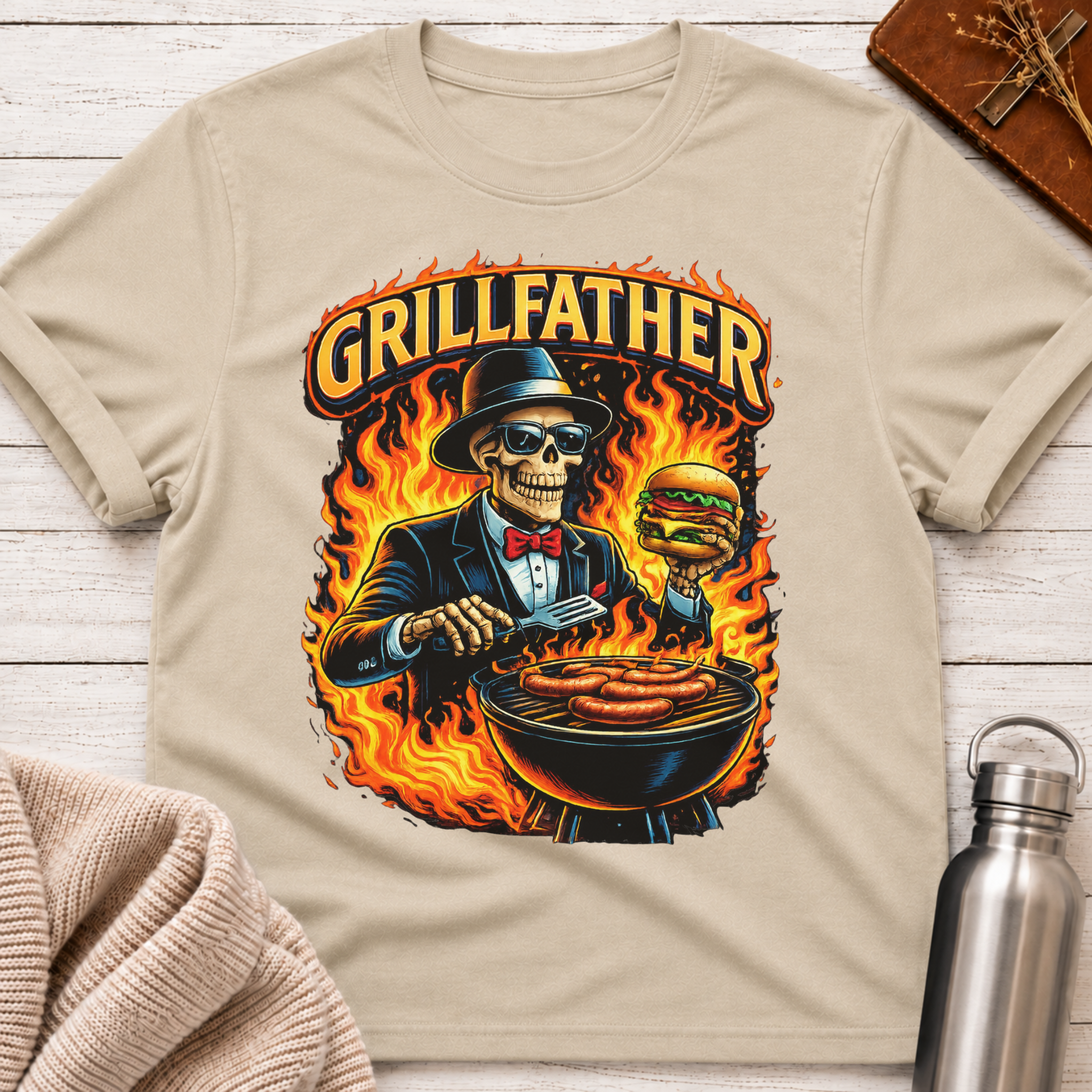 The Grillfather BBQ Boss T-Shirt