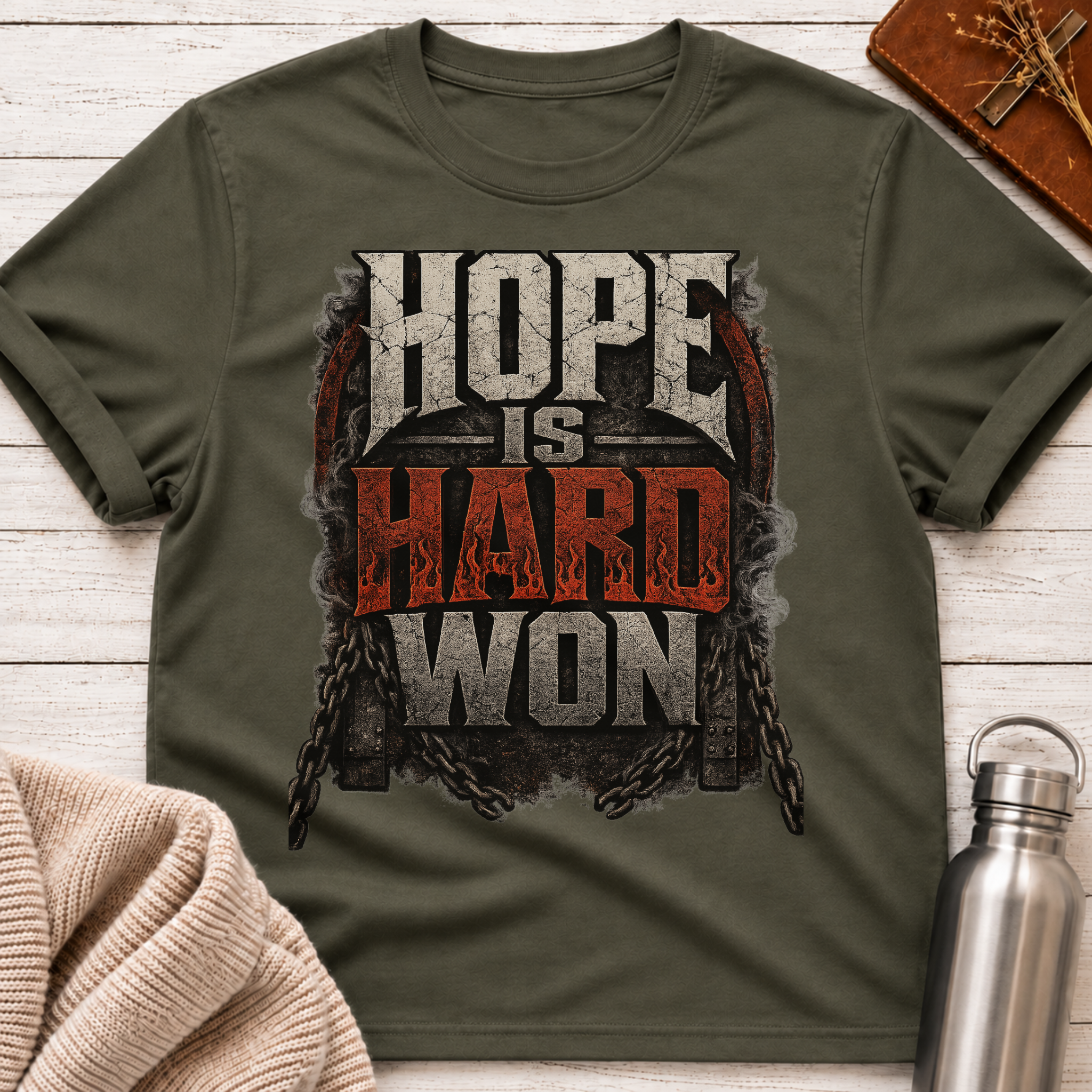 Hope Is Hard Won T-Shirt