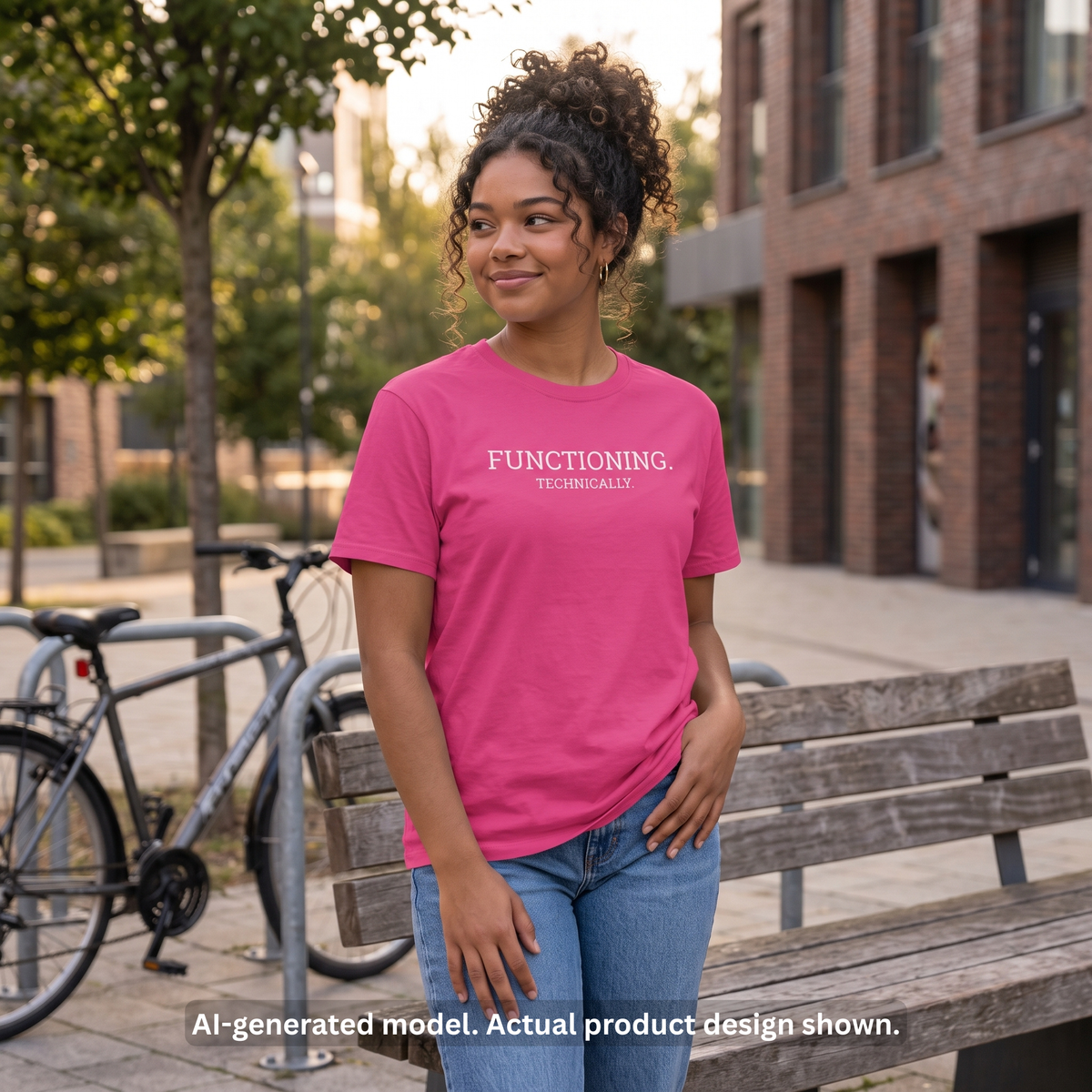 Functioning. Technically. T-Shirt