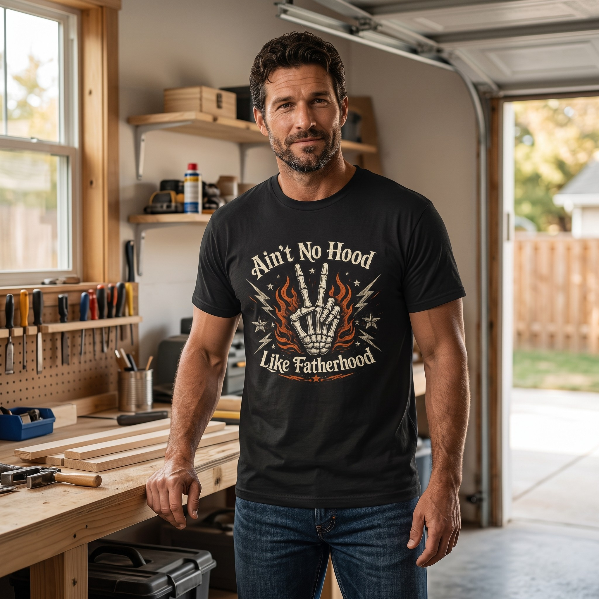 Ain't No Hood Like Fatherhood T-Shirt