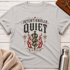 Intentionally Quiet – Gothic Introvert Strength Design