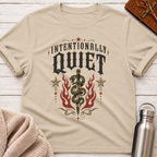 Intentionally Quiet – Gothic Introvert Strength Design