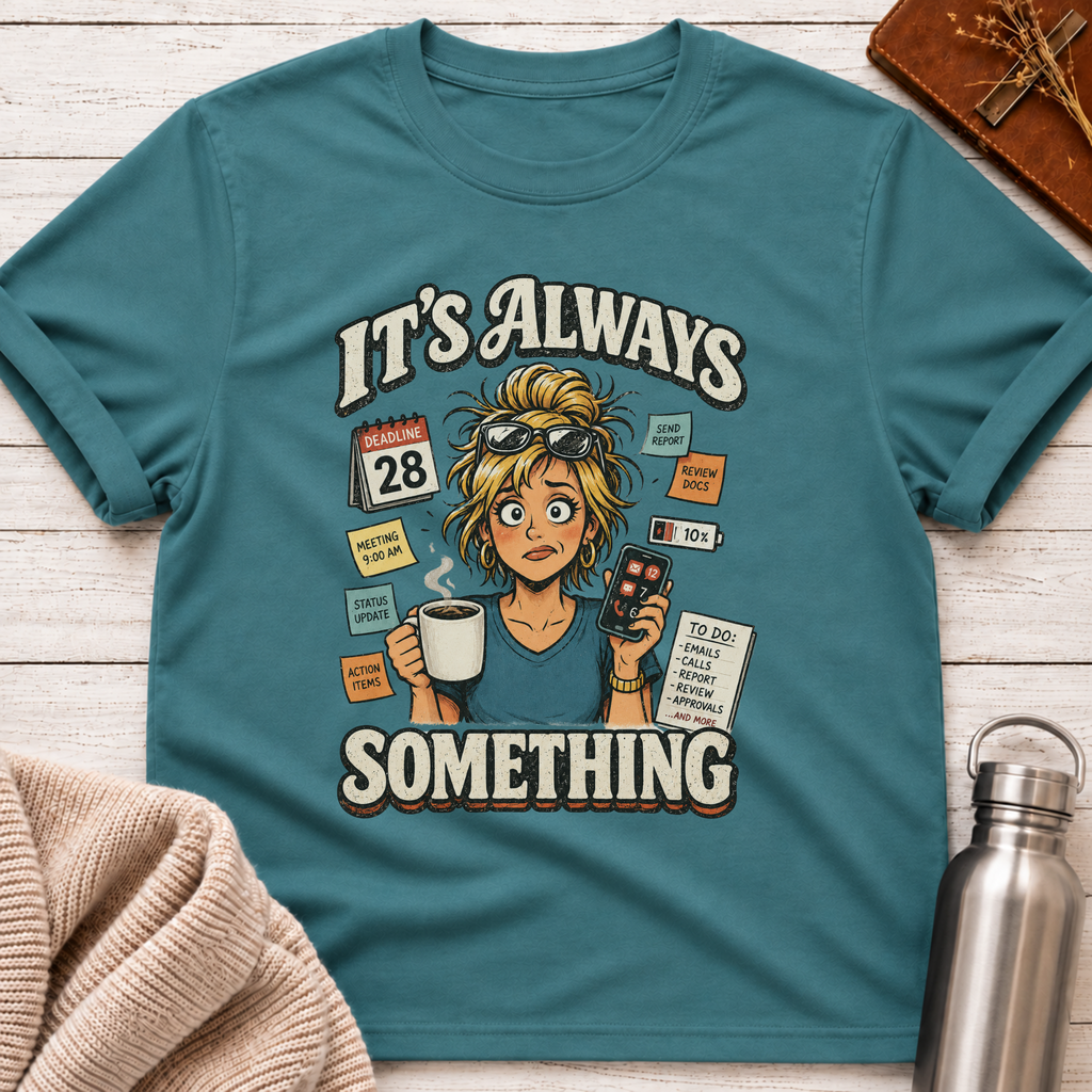 Always Something Office Life Woman T-Shirt