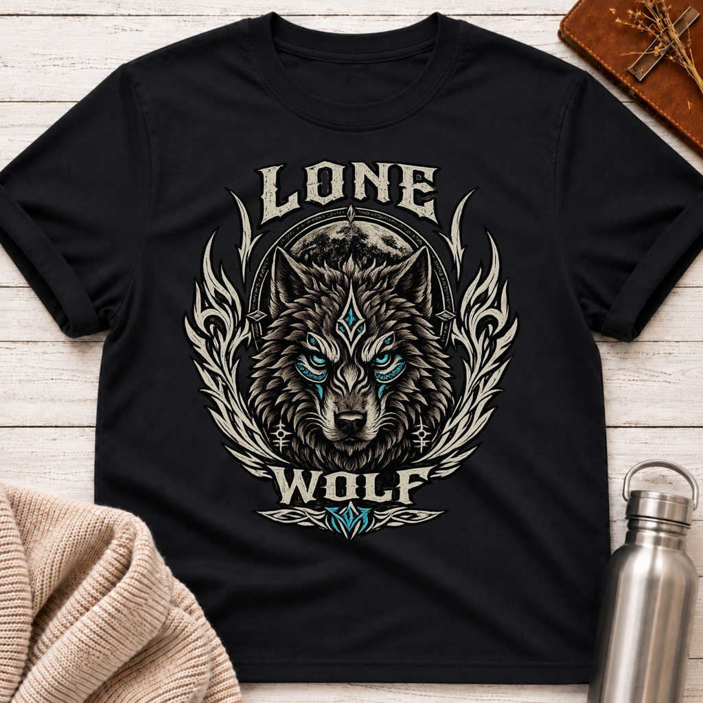 Lone Wolf Gothic Strength T-Shirt