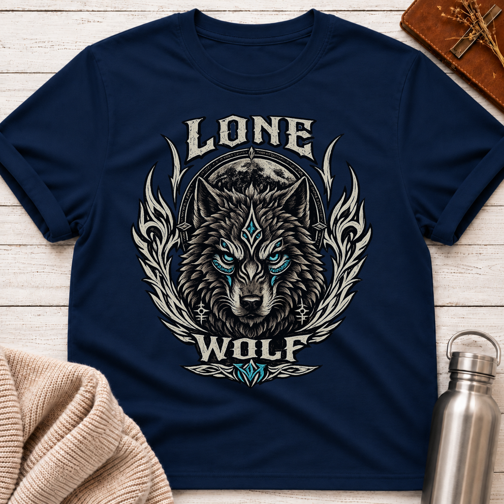 Lone Wolf Gothic Strength T-Shirt