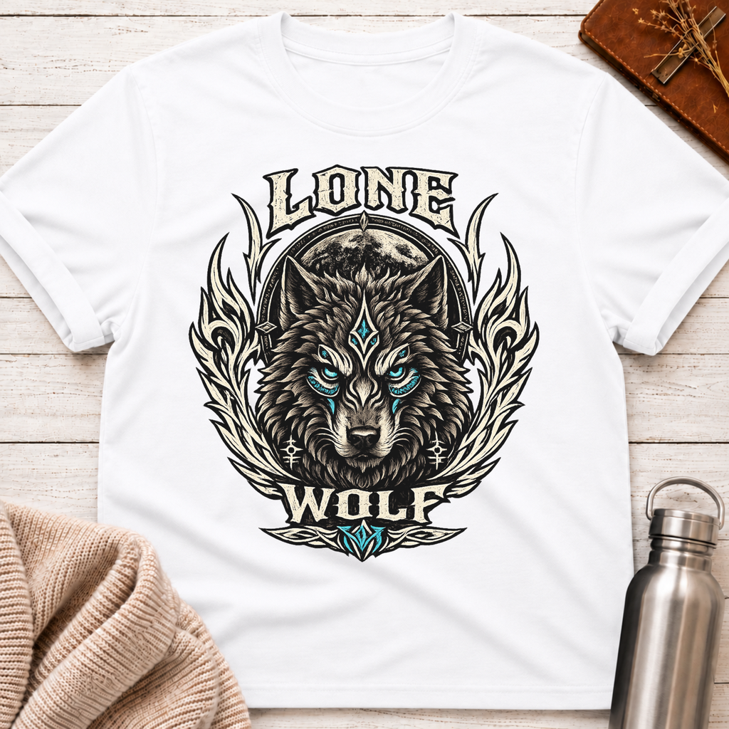 Lone Wolf Gothic Strength T-Shirt