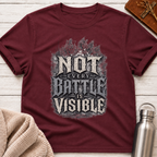 Not Every Battle Is Visible Gothic Mental Health T-Shirt