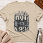 Not Every Battle Is Visible Gothic Mental Health T-Shirt