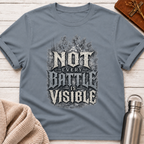 Not Every Battle Is Visible Gothic Mental Health T-Shirt