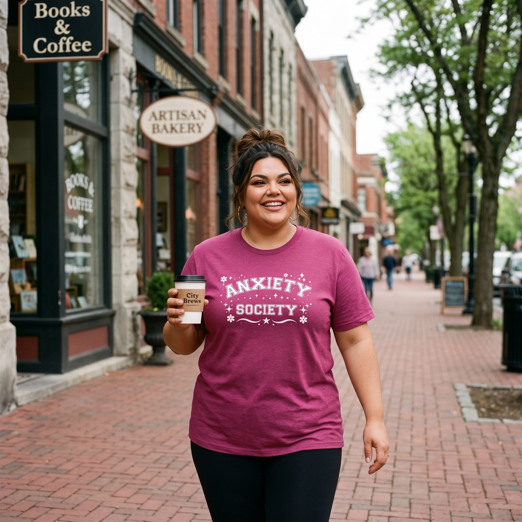 Anxiety Society Mental Health T-Shirt