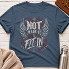 Not Made To Fit In Gothic Rebellion Graphic T-Shirt