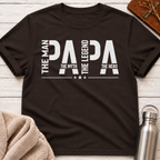 Papa: The Man. The Myth. The Legend. The Hero. T-Shirt