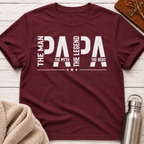 Papa: The Man. The Myth. The Legend. The Hero. T-Shirt