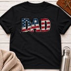 American Dad Patriotic Flag T-Shirt