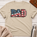 American Dad Patriotic Flag T-Shirt