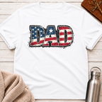American Dad Patriotic Flag T-Shirt