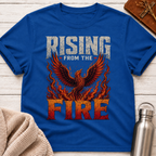 Rising From The Fire Phoenix Resilience Graphic T-Shirt