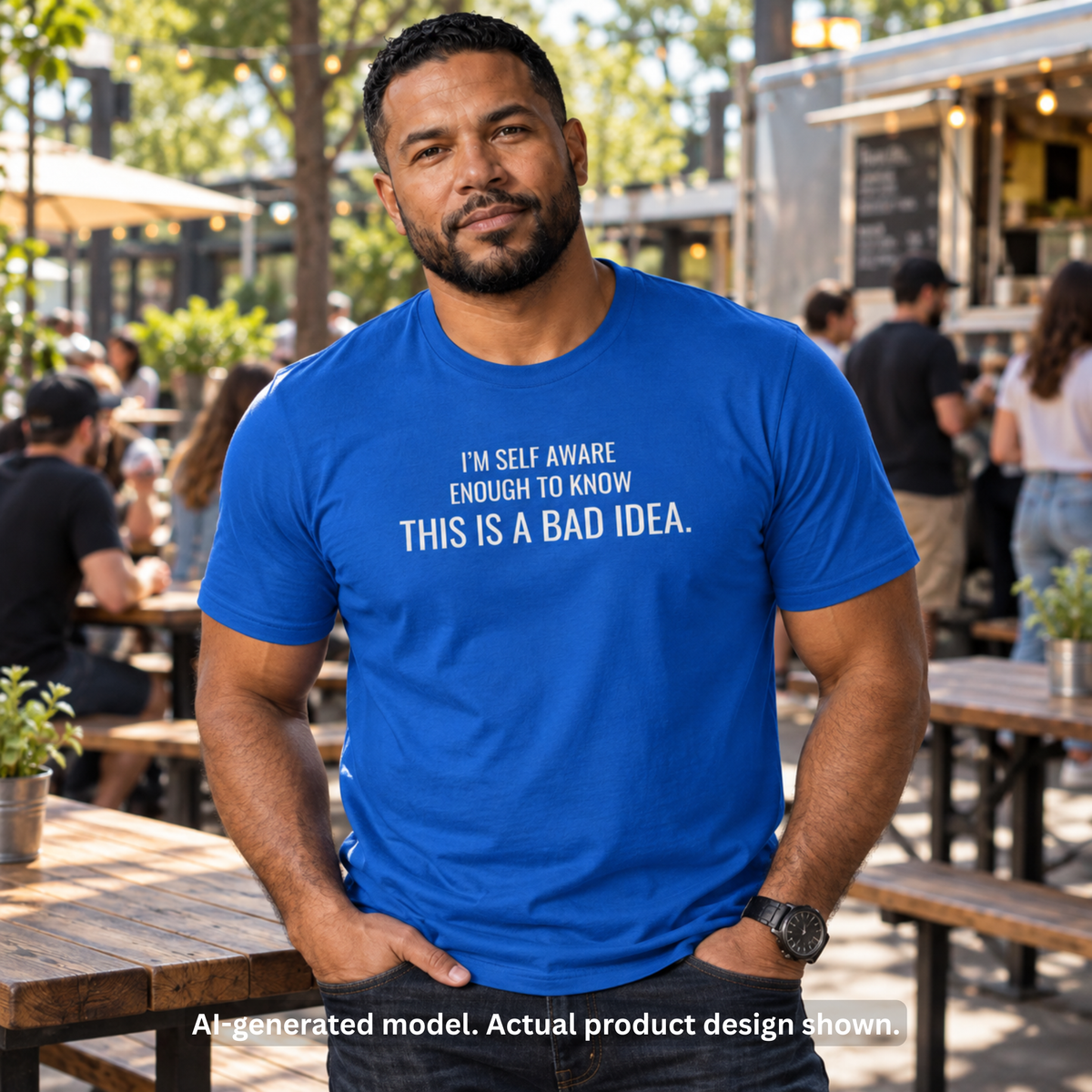 This Is a Bad Idea Funny T-Shirt
