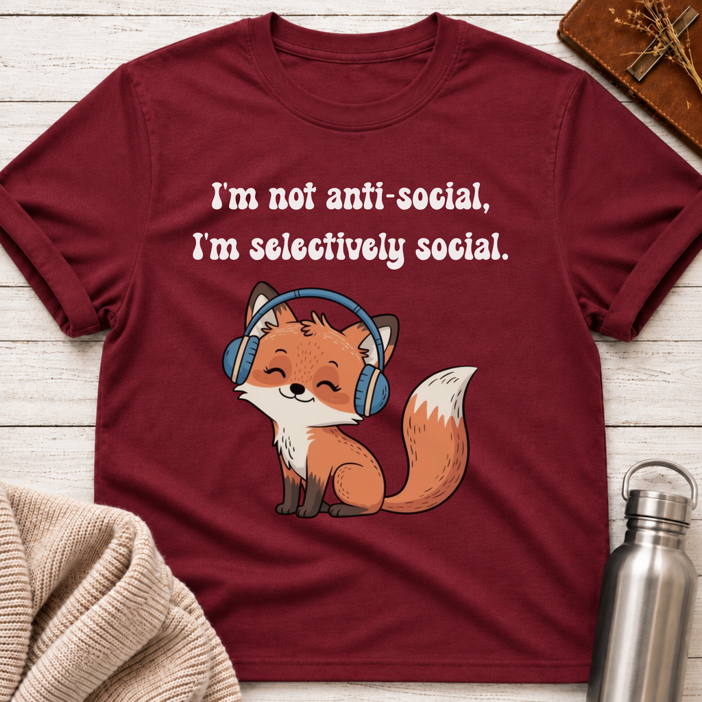 I'm Selectively Social T-Shirt