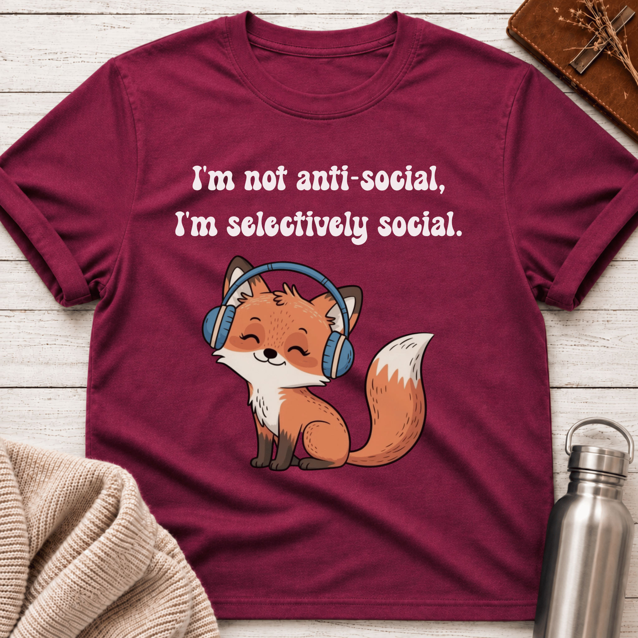 I'm Selectively Social T-Shirt