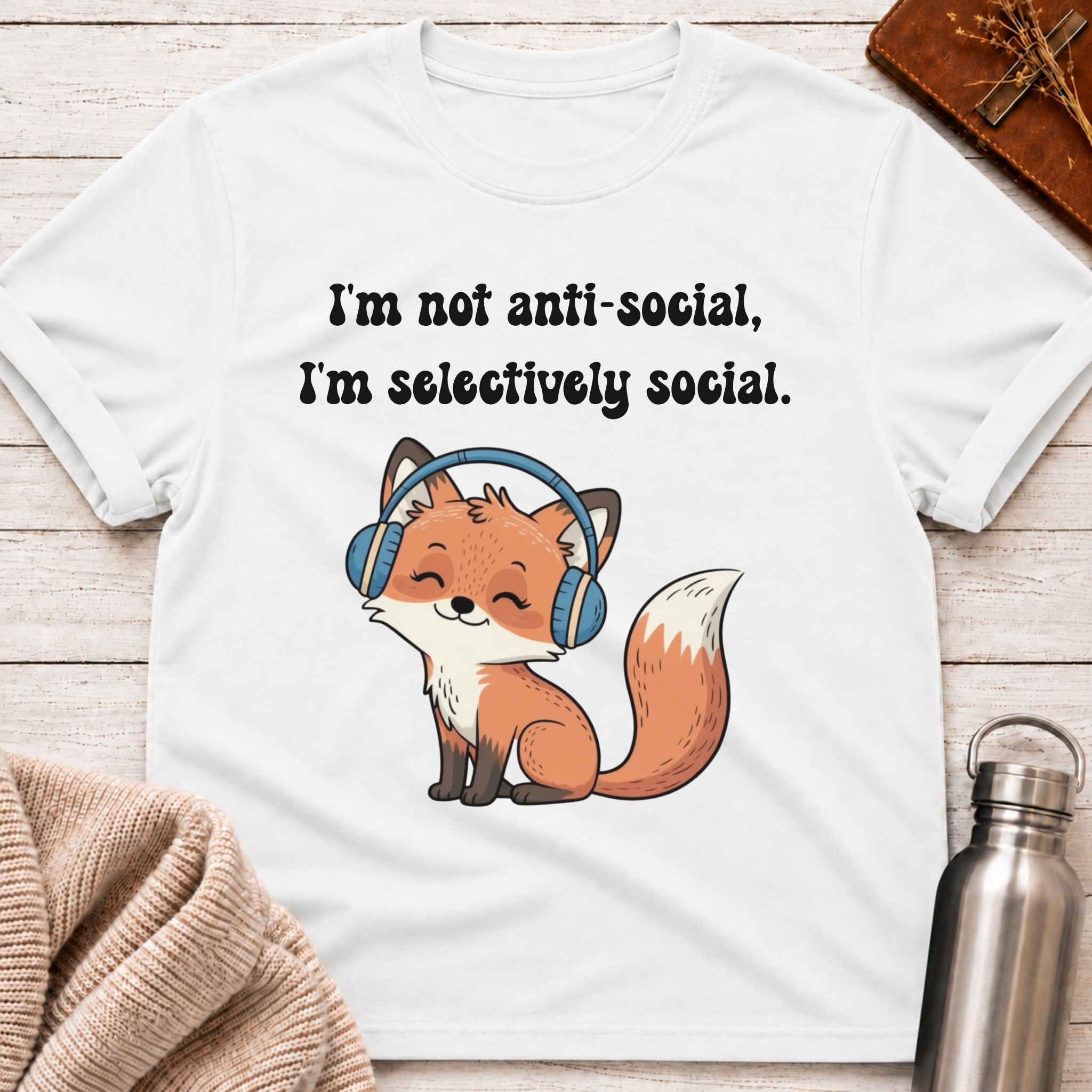 I'm Selectively Social T-Shirt