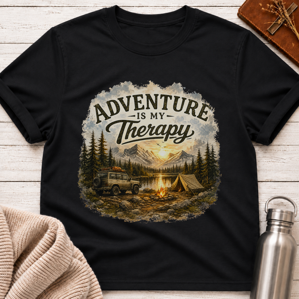Adventure Is My Therapy T-Shirt