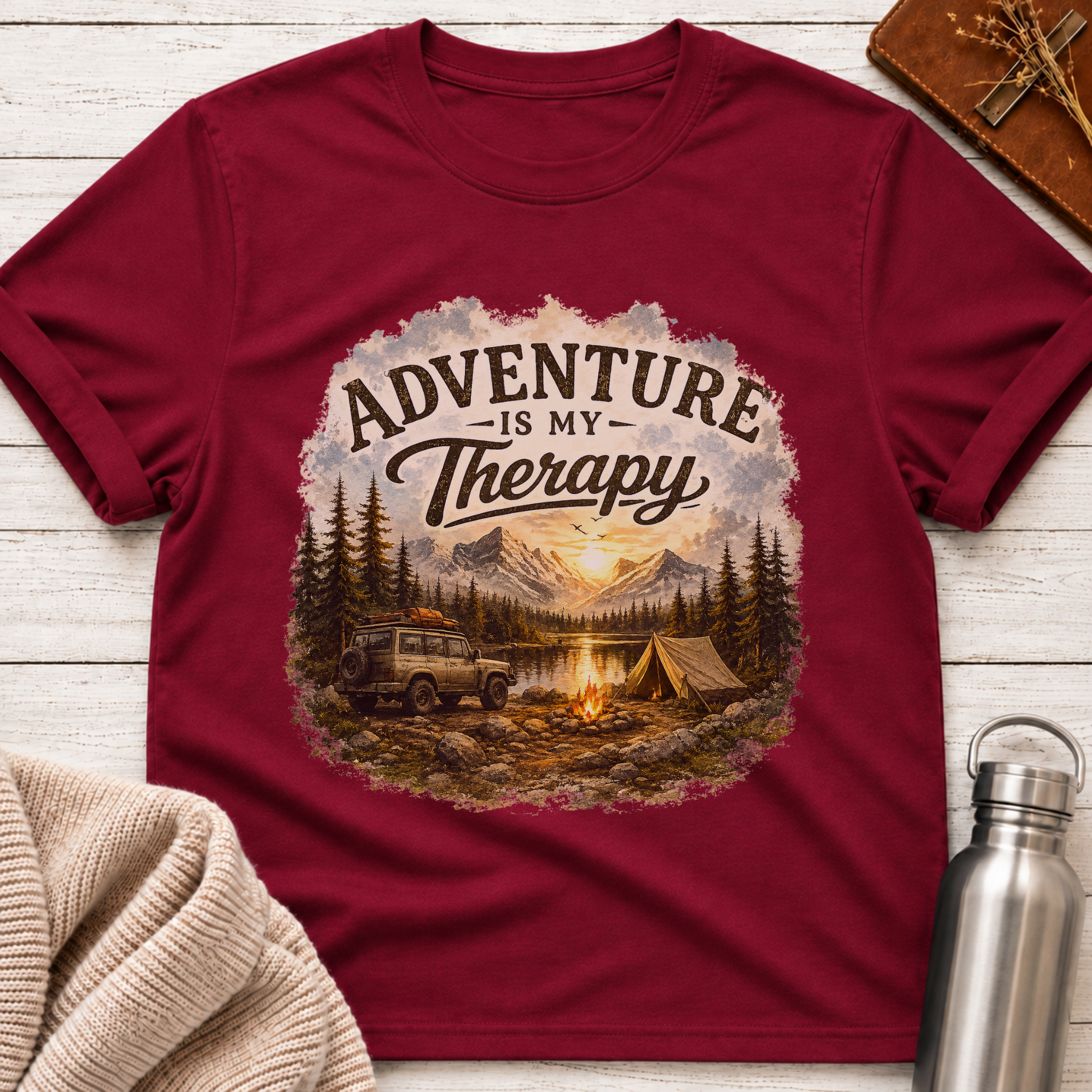 Adventure Is My Therapy T-Shirt