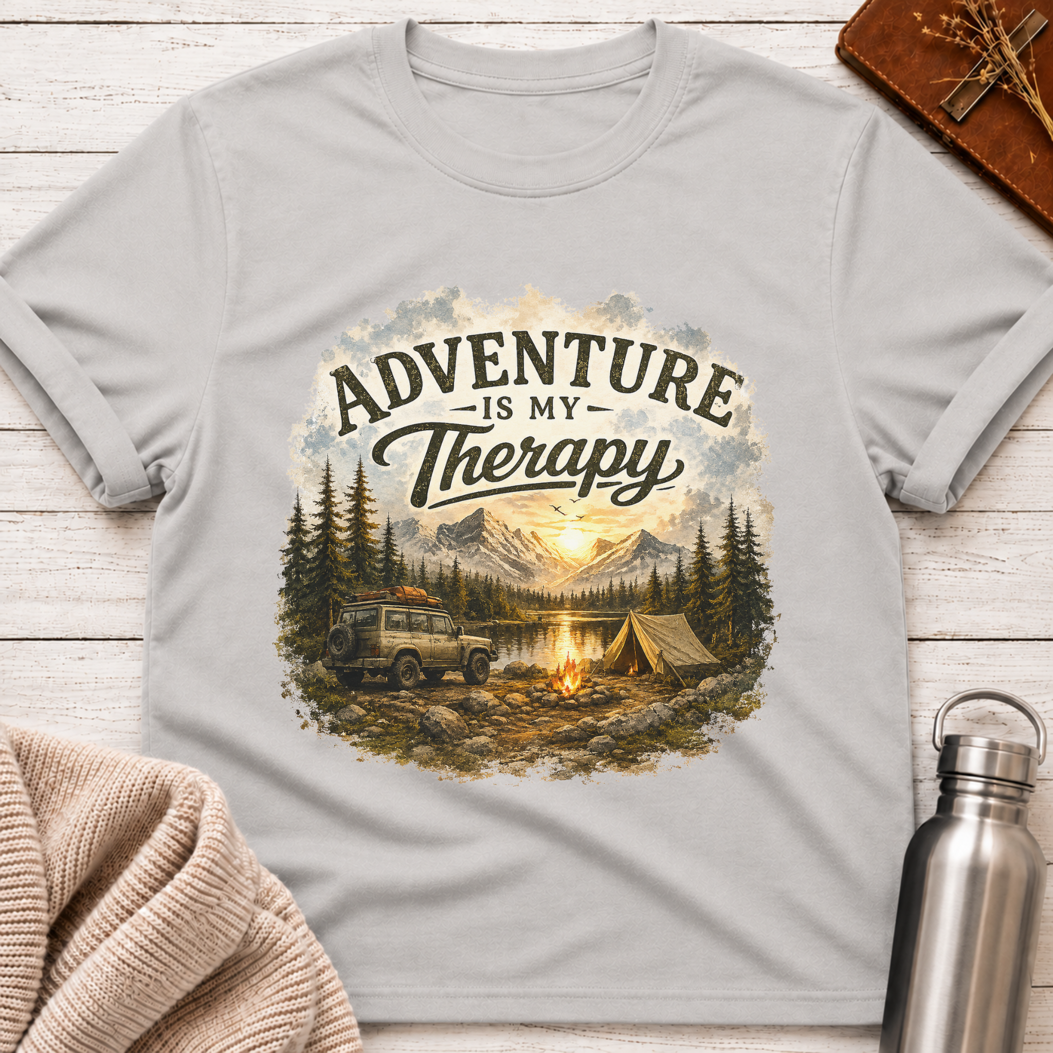 Adventure Is My Therapy T-Shirt