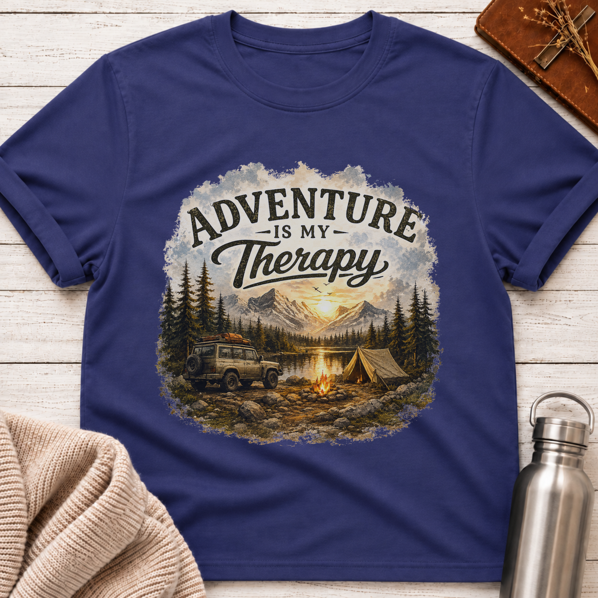 Adventure Is My Therapy T-Shirt