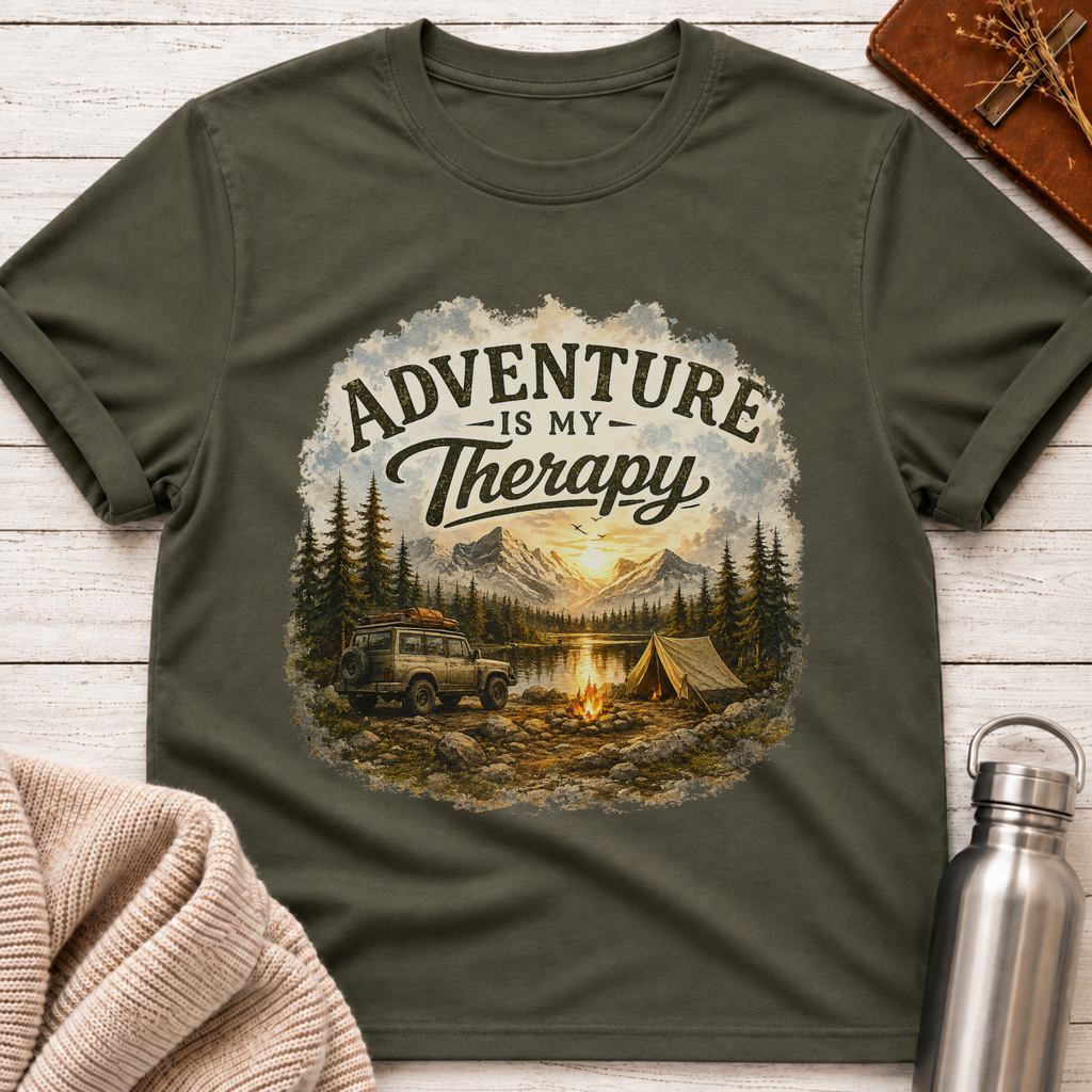 Adventure Is My Therapy T-Shirt