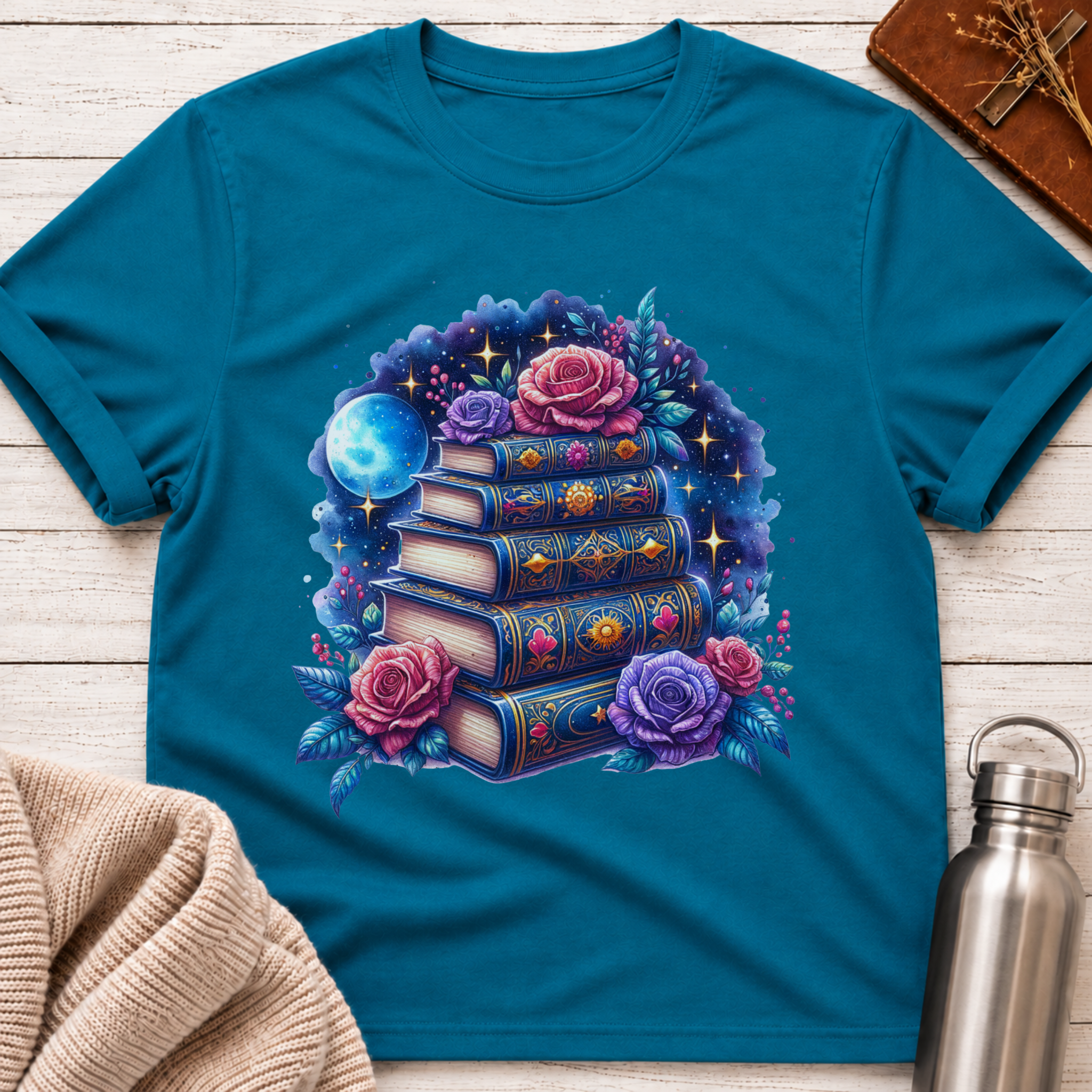 Books & Roses T-Shirt