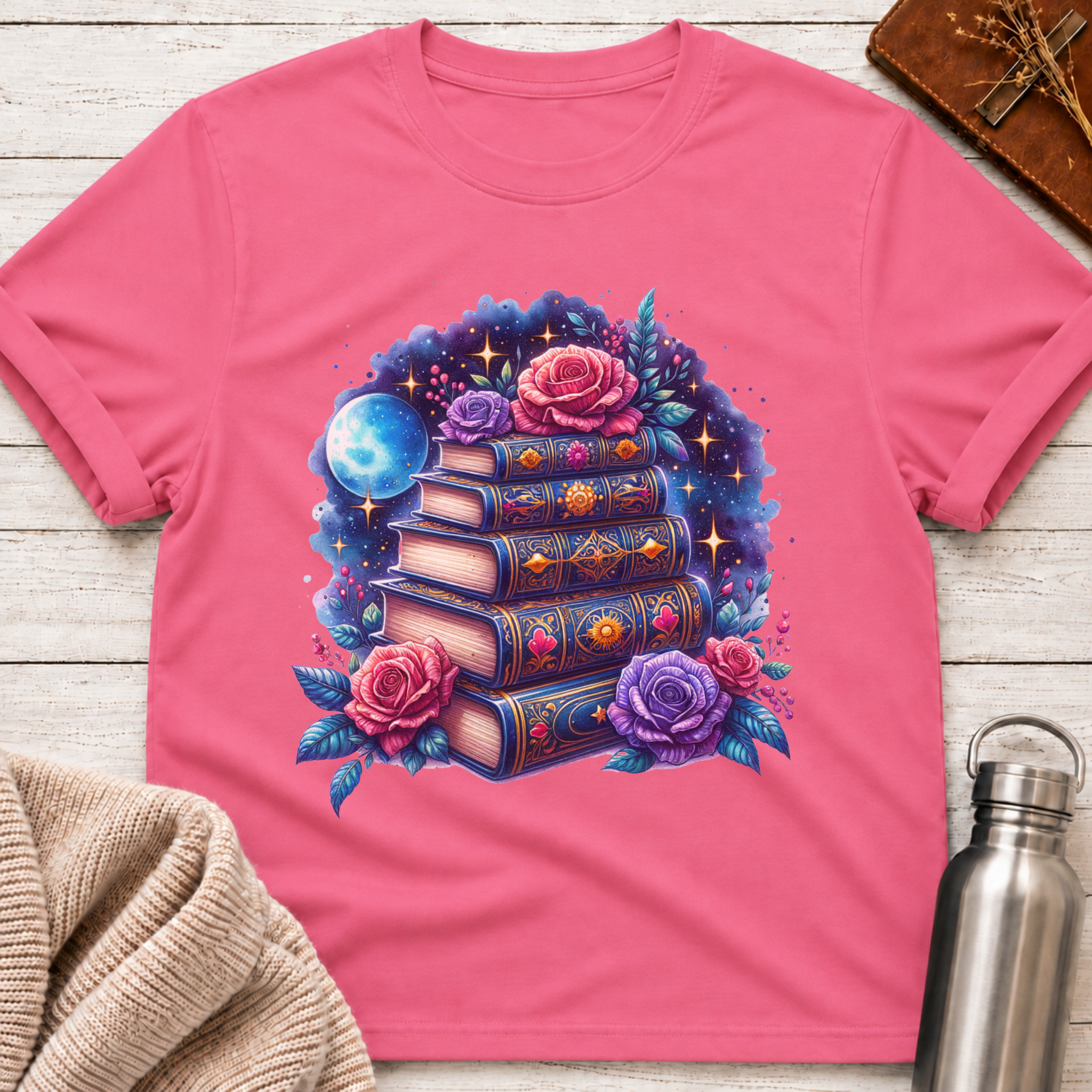 Books & Roses T-Shirt