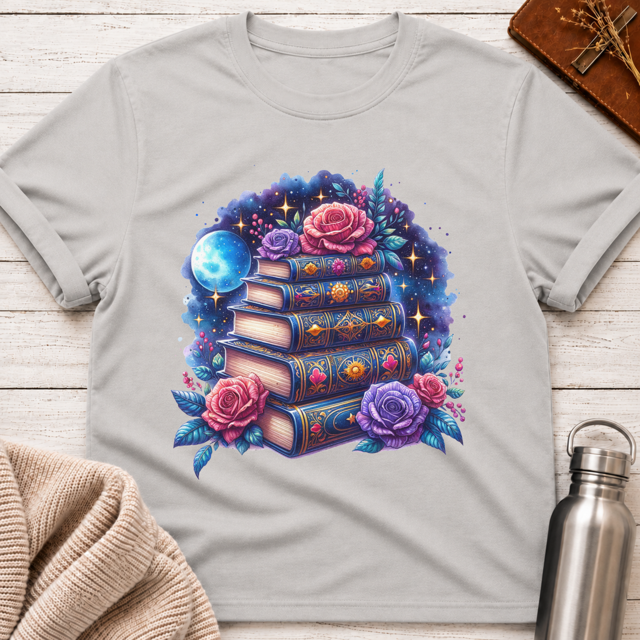 Books & Roses T-Shirt