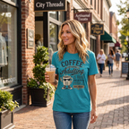 Coffee Because Adulting Is Hard T-Shirt