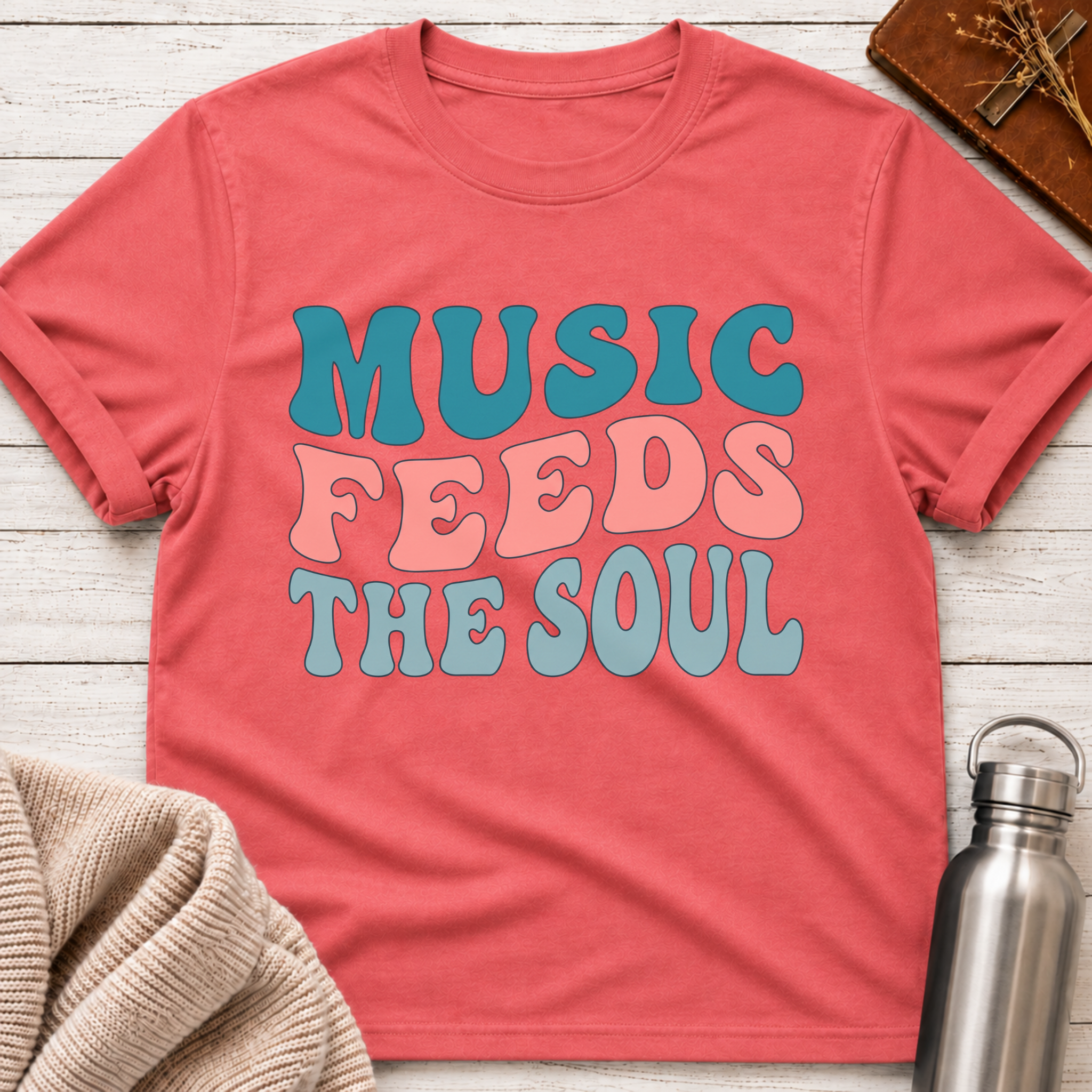 Music Feeds The Soul T-Shirt