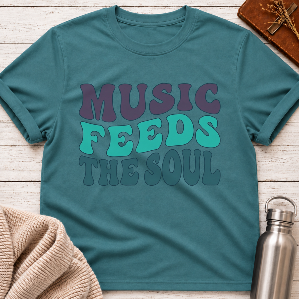 Music Feeds The Soul T-Shirt