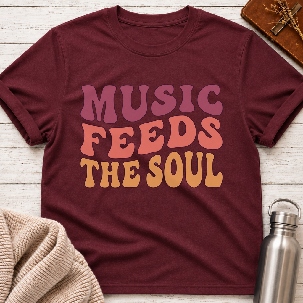 Music Feeds The Soul T-Shirt