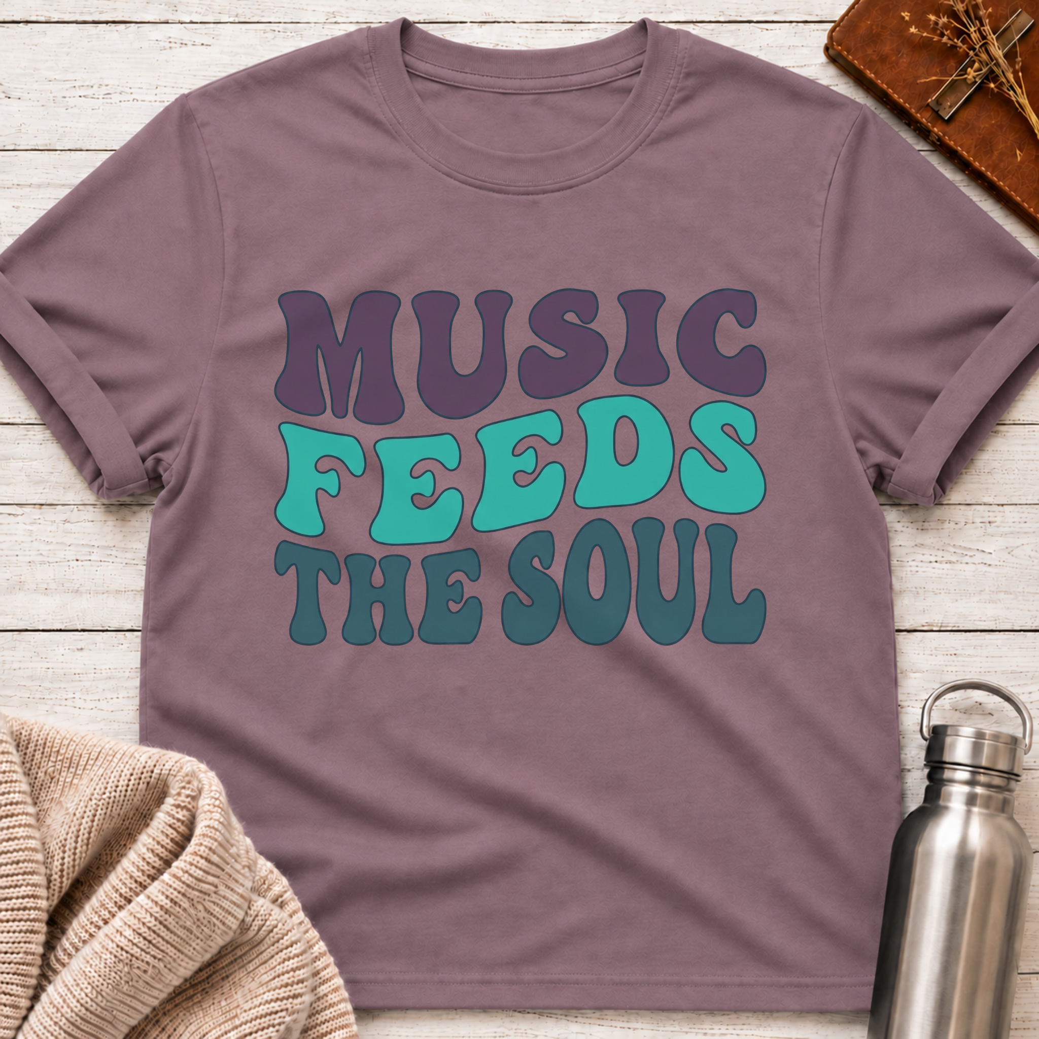 Music Feeds The Soul T-Shirt