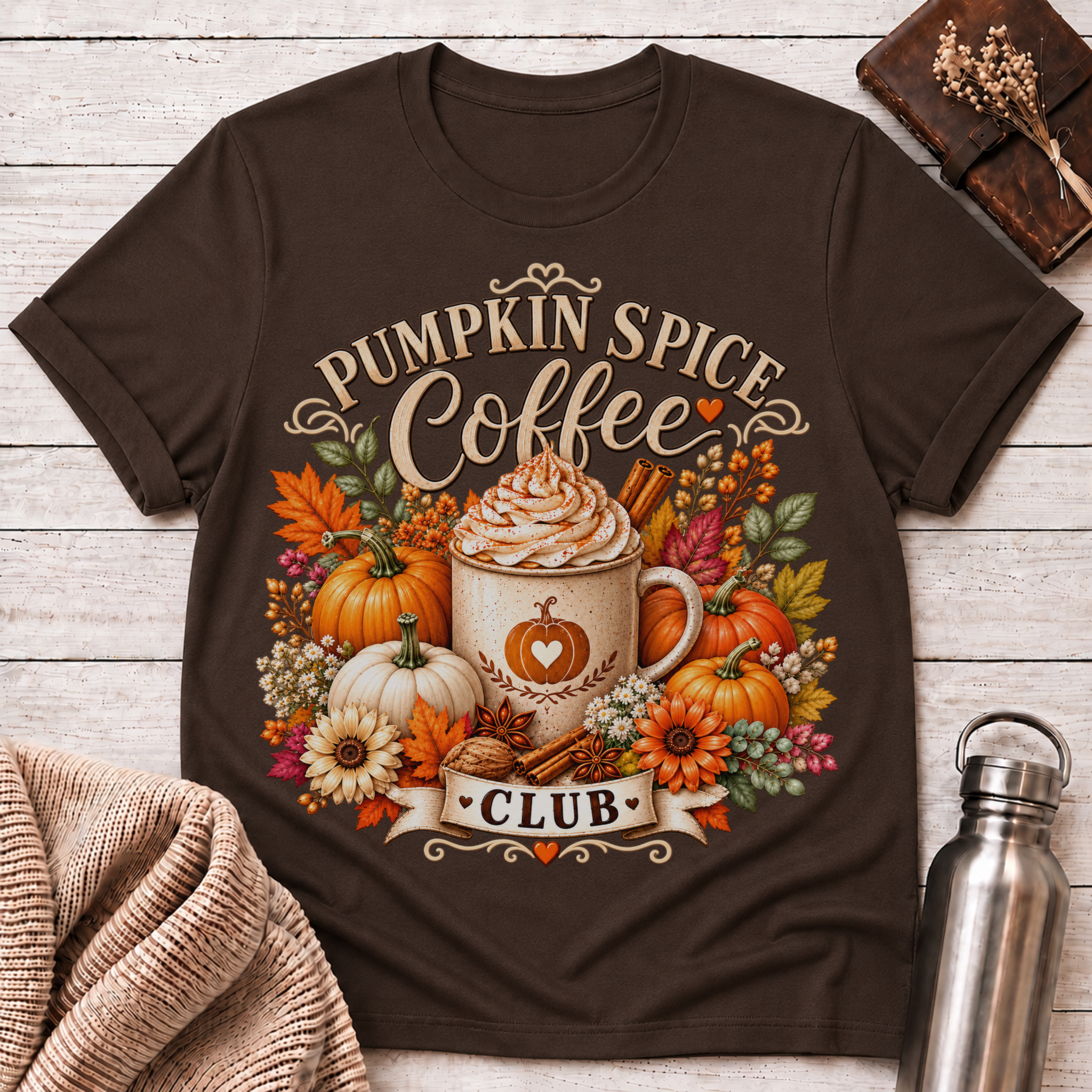 Pumpkin Spice Coffee Club T-Shirt