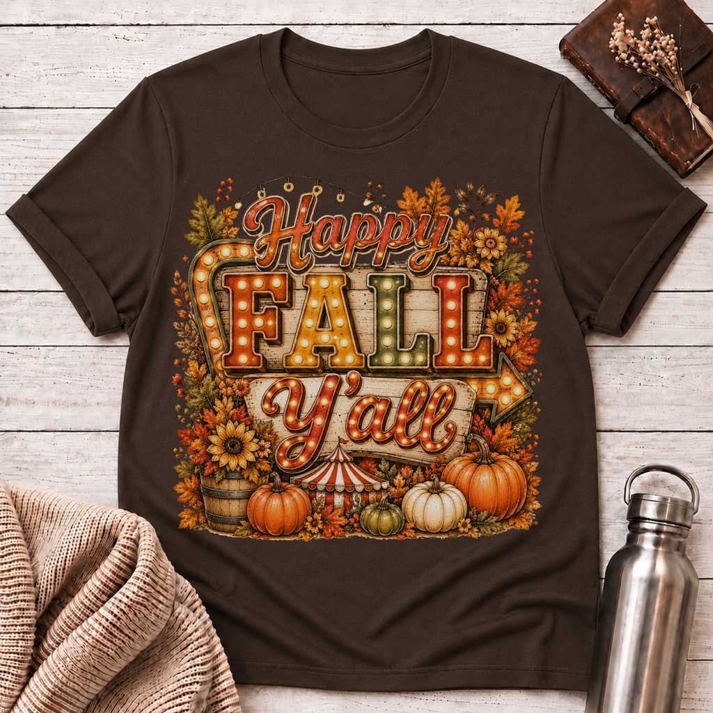 Happy Fall Y'all T-Shirt
