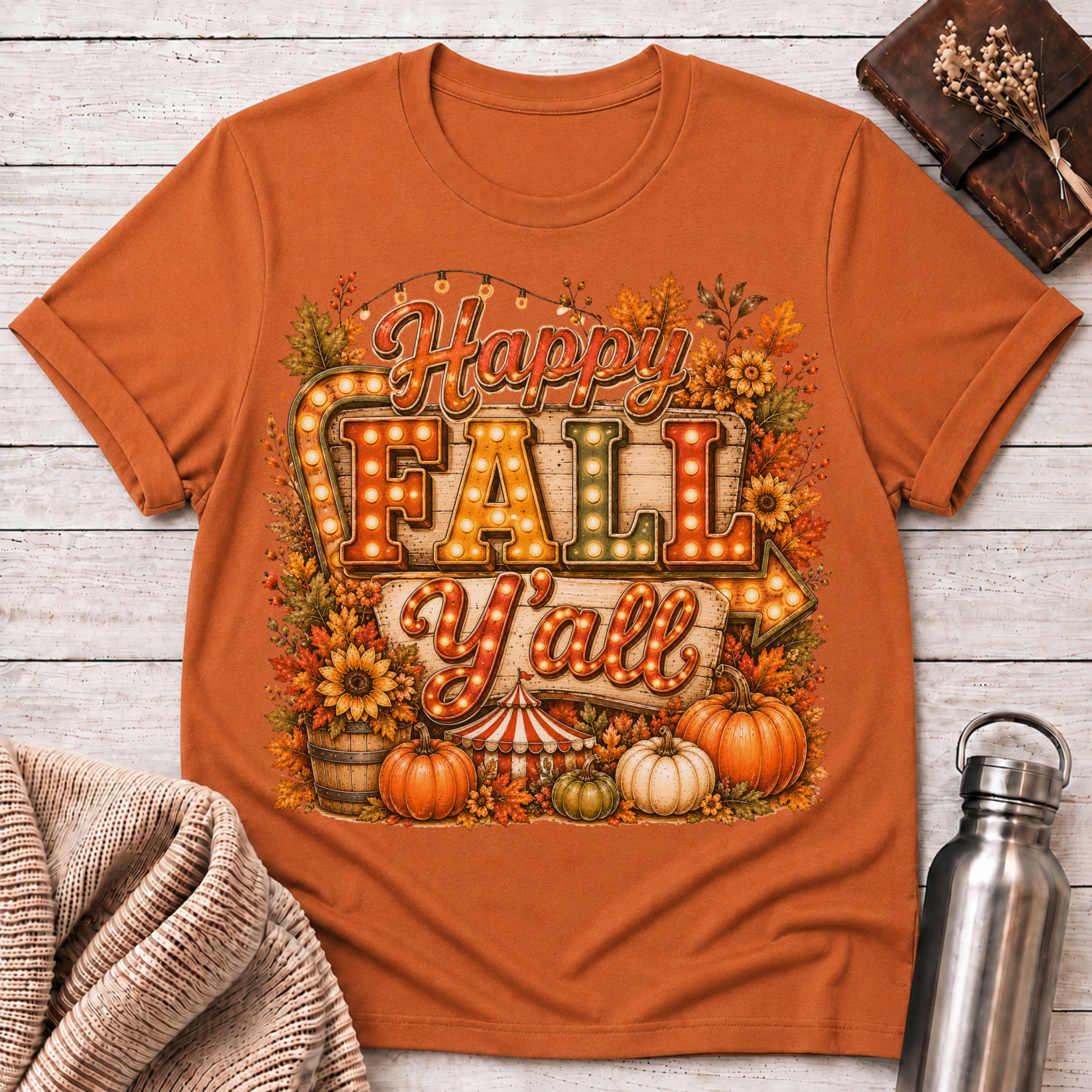 Happy Fall Y'all T-Shirt