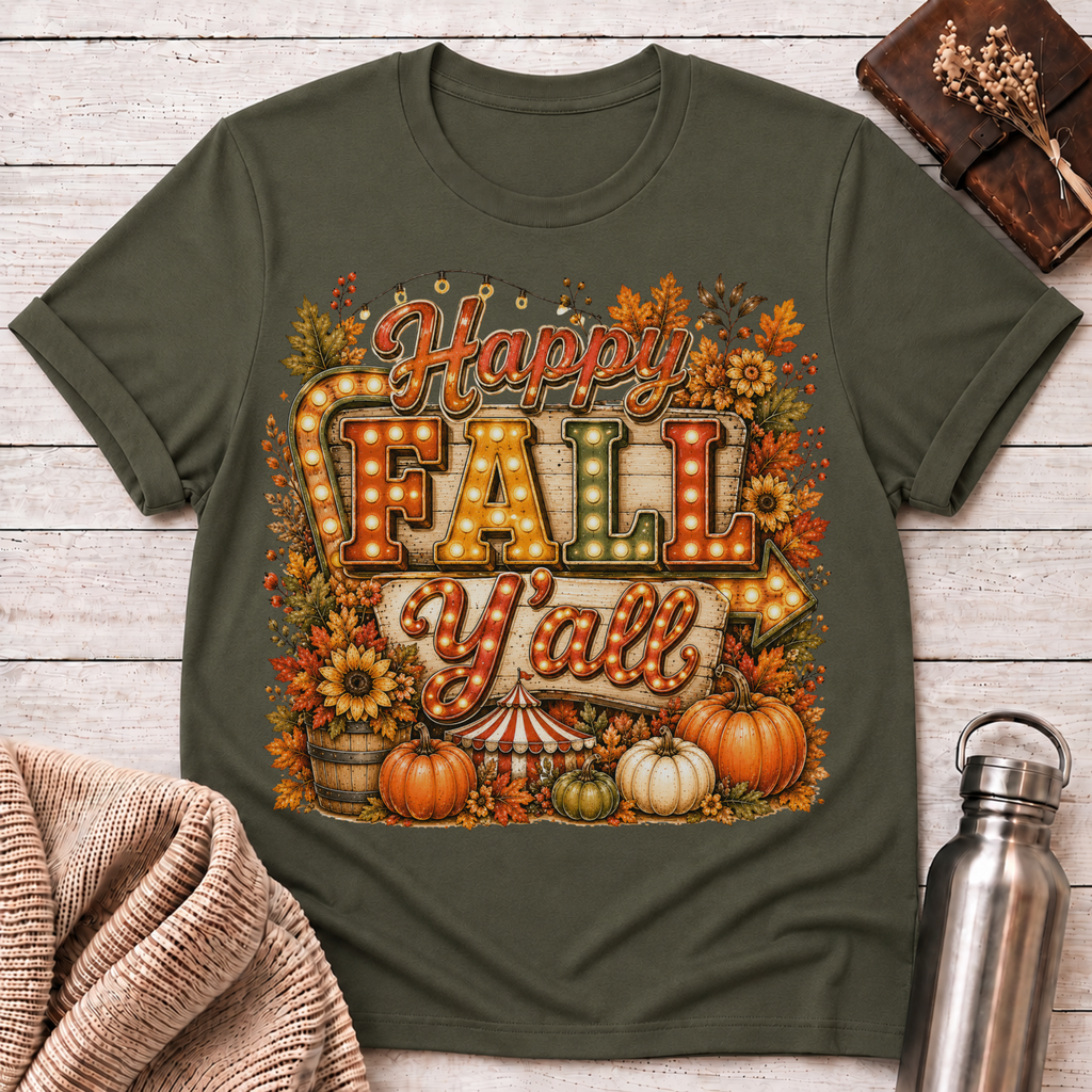 Happy Fall Y'all T-Shirt
