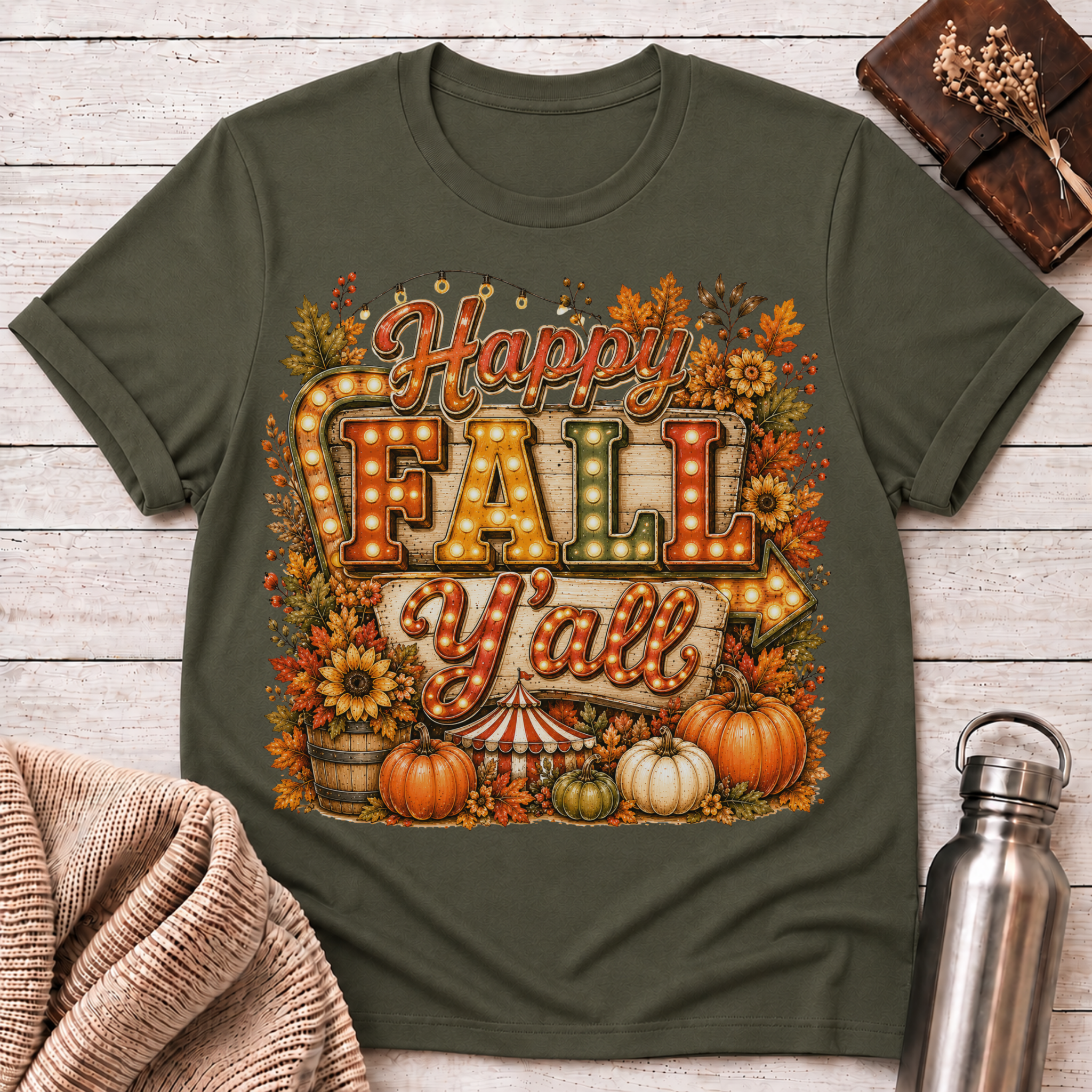 Happy Fall Y'all T-Shirt