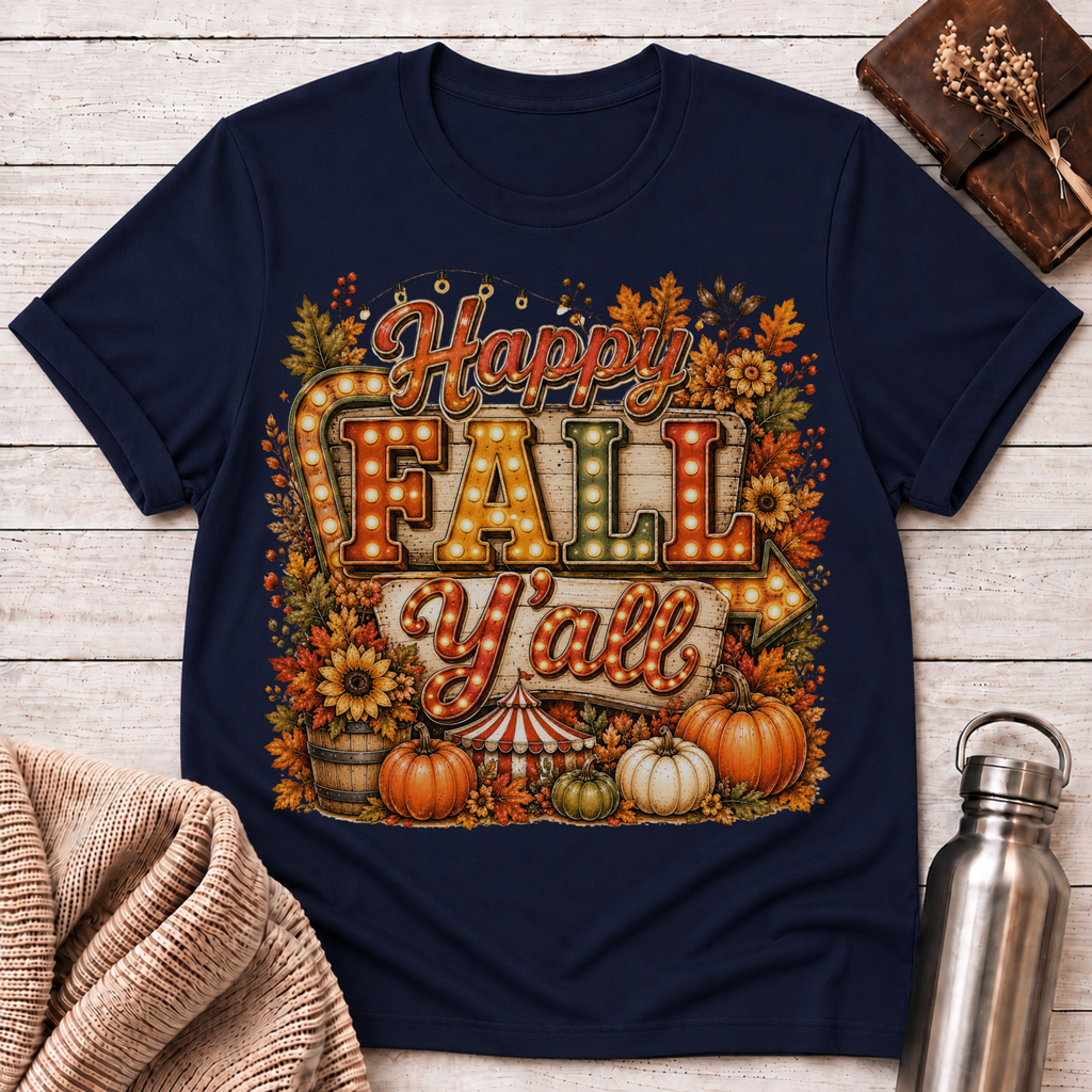 Happy Fall Y'all T-Shirt