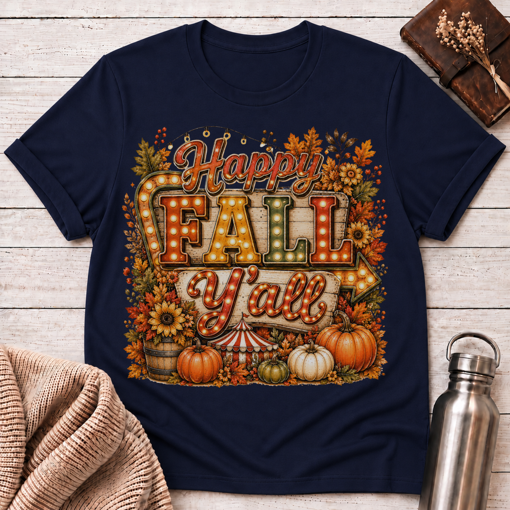 Happy Fall Y'all T-Shirt