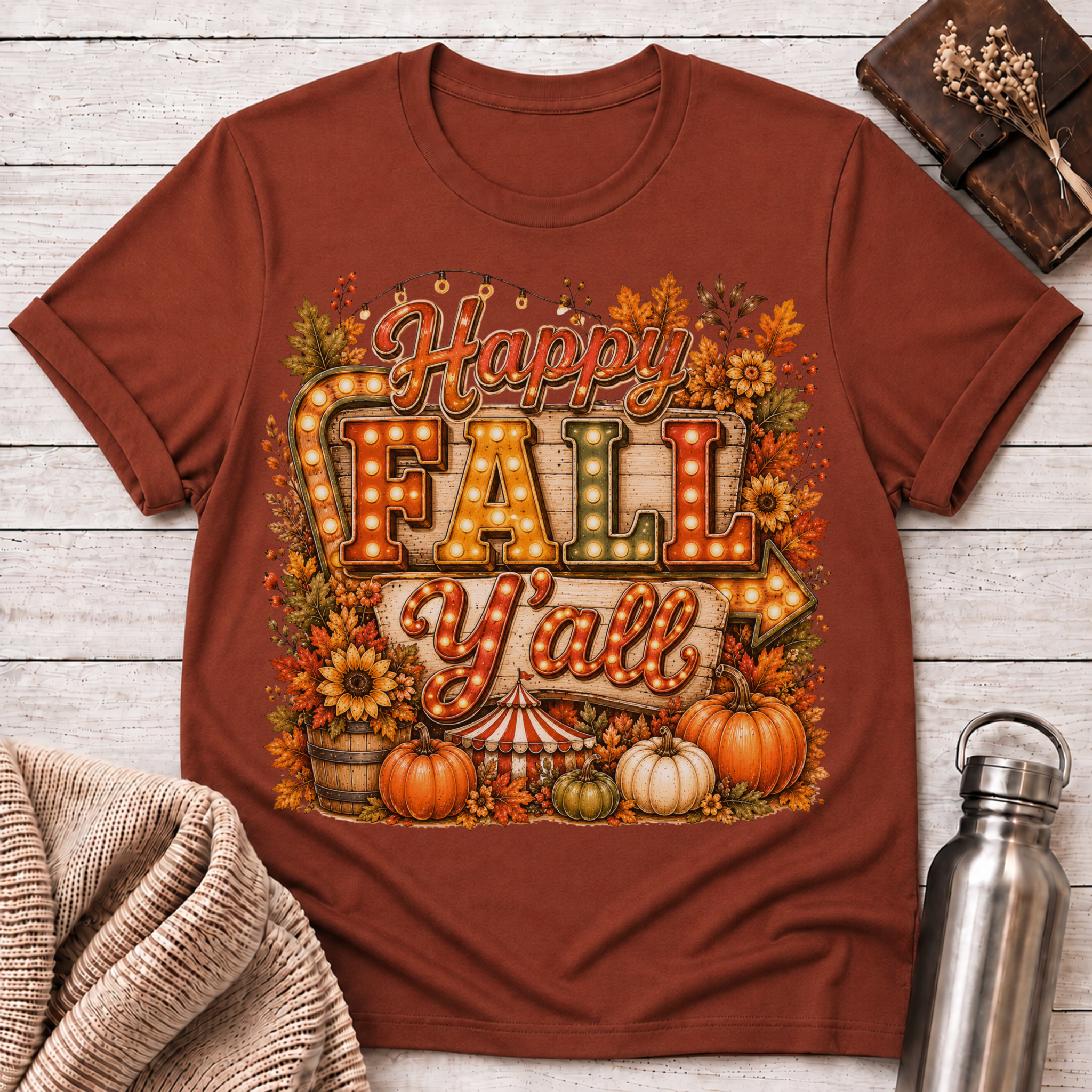 Happy Fall Y'all T-Shirt